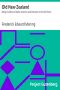 [Gutenberg 33342] • Old New Zealand: Being Incidents of Native Customs and Character in the Old Times